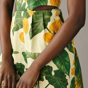 Farm Rio Cutout Tie-Back Romper - Size Small